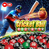 Cricket Ball Roulette - Live Casino Game